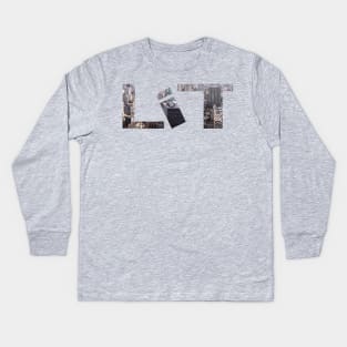 GET LIT!!!!!!! Kids Long Sleeve T-Shirt